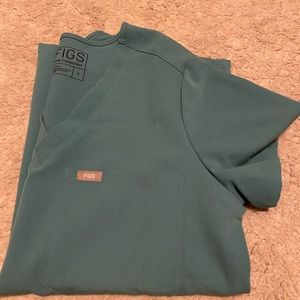 FIGS SMALL MARINE CATARINA TOP